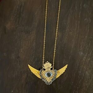 Really unique heart gold necklace